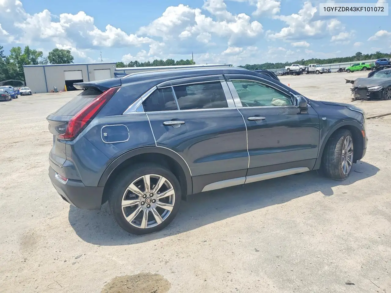 2019 Cadillac Xt4 Premium Luxury VIN: 1GYFZDR43KF101072 Lot: 56932926