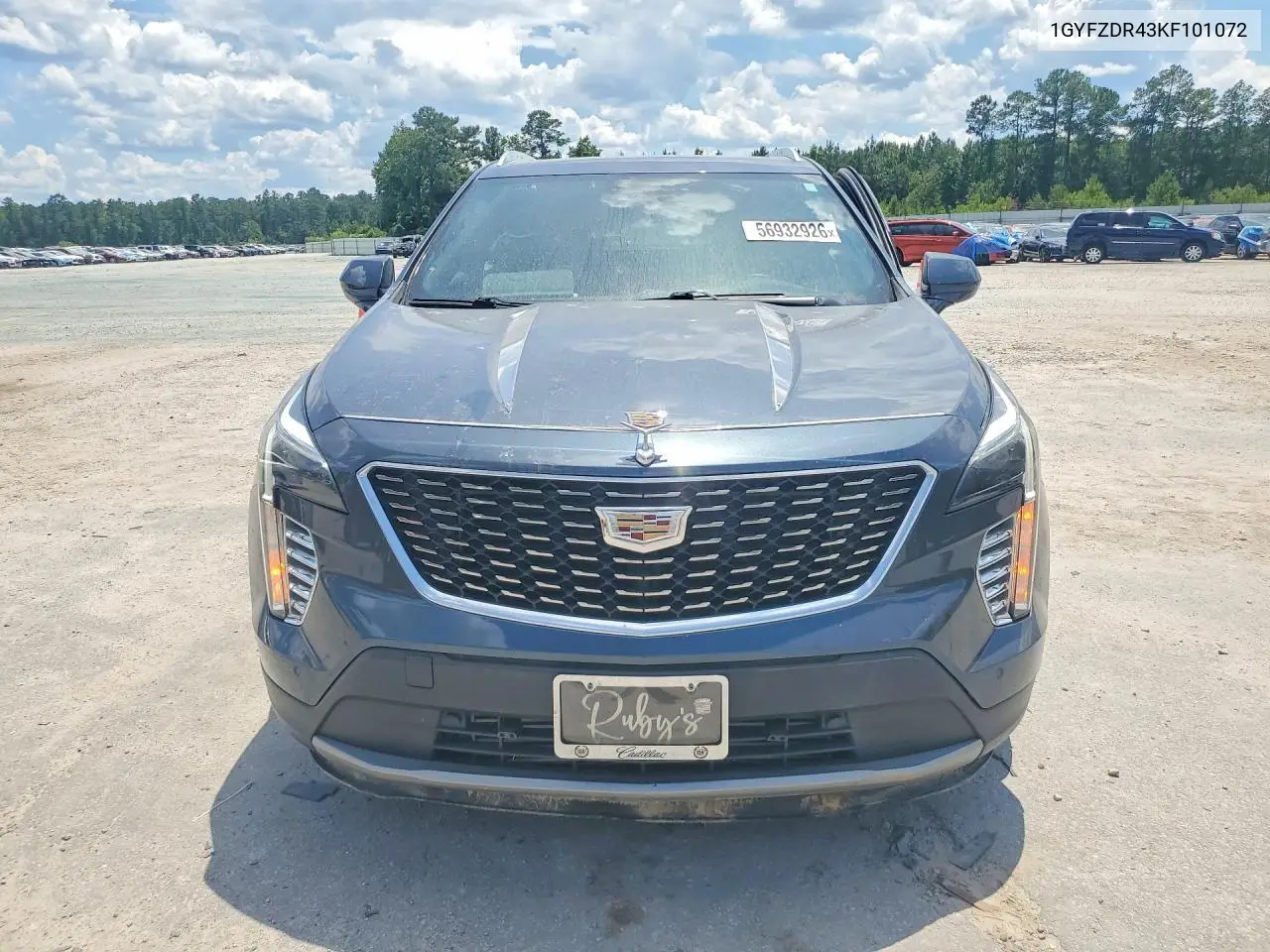 2019 Cadillac Xt4 Premium Luxury VIN: 1GYFZDR43KF101072 Lot: 56932926