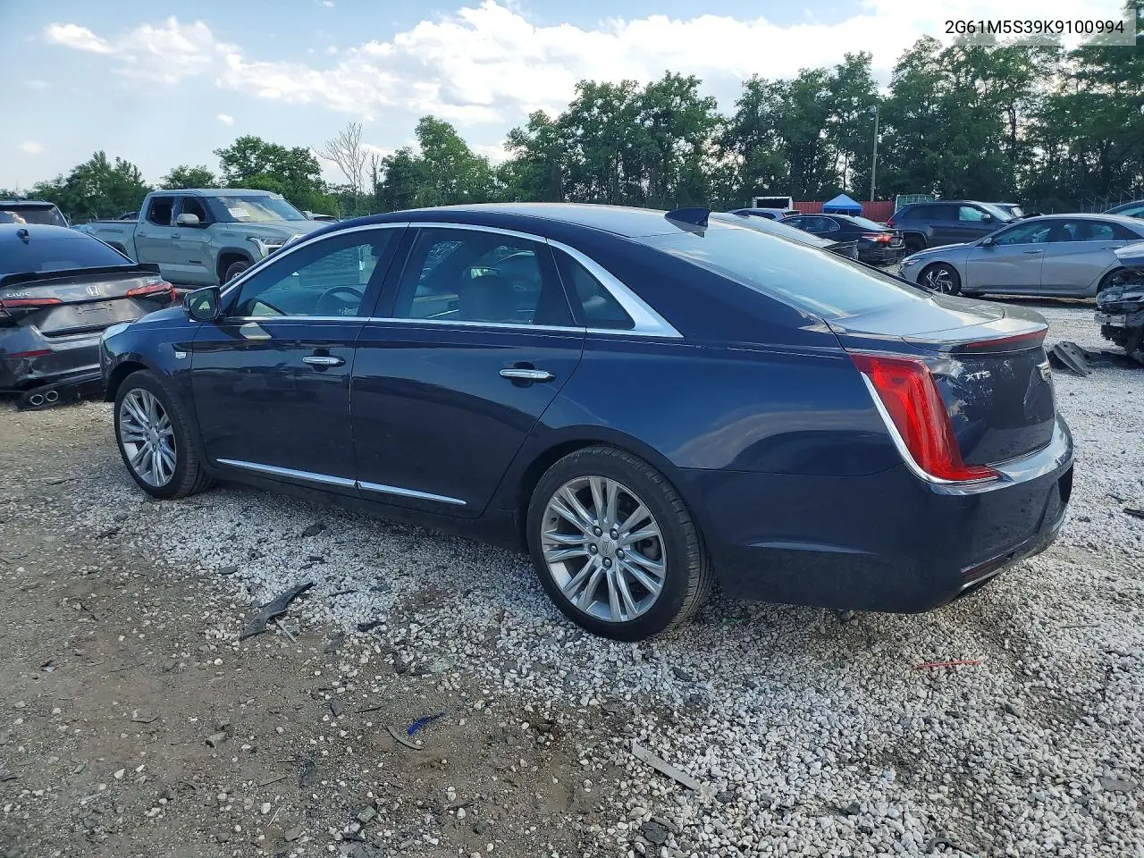 2019 Cadillac Xts Luxury VIN: 2G61M5S39K9100994 Lot: 57694386