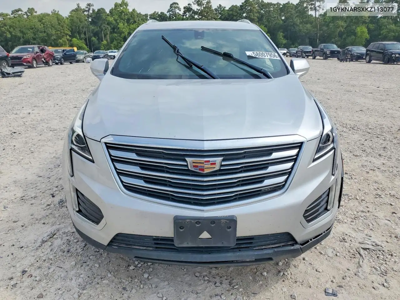2019 Cadillac Xt5 VIN: 1GYKNARSXKZ113077 Lot: 58007956