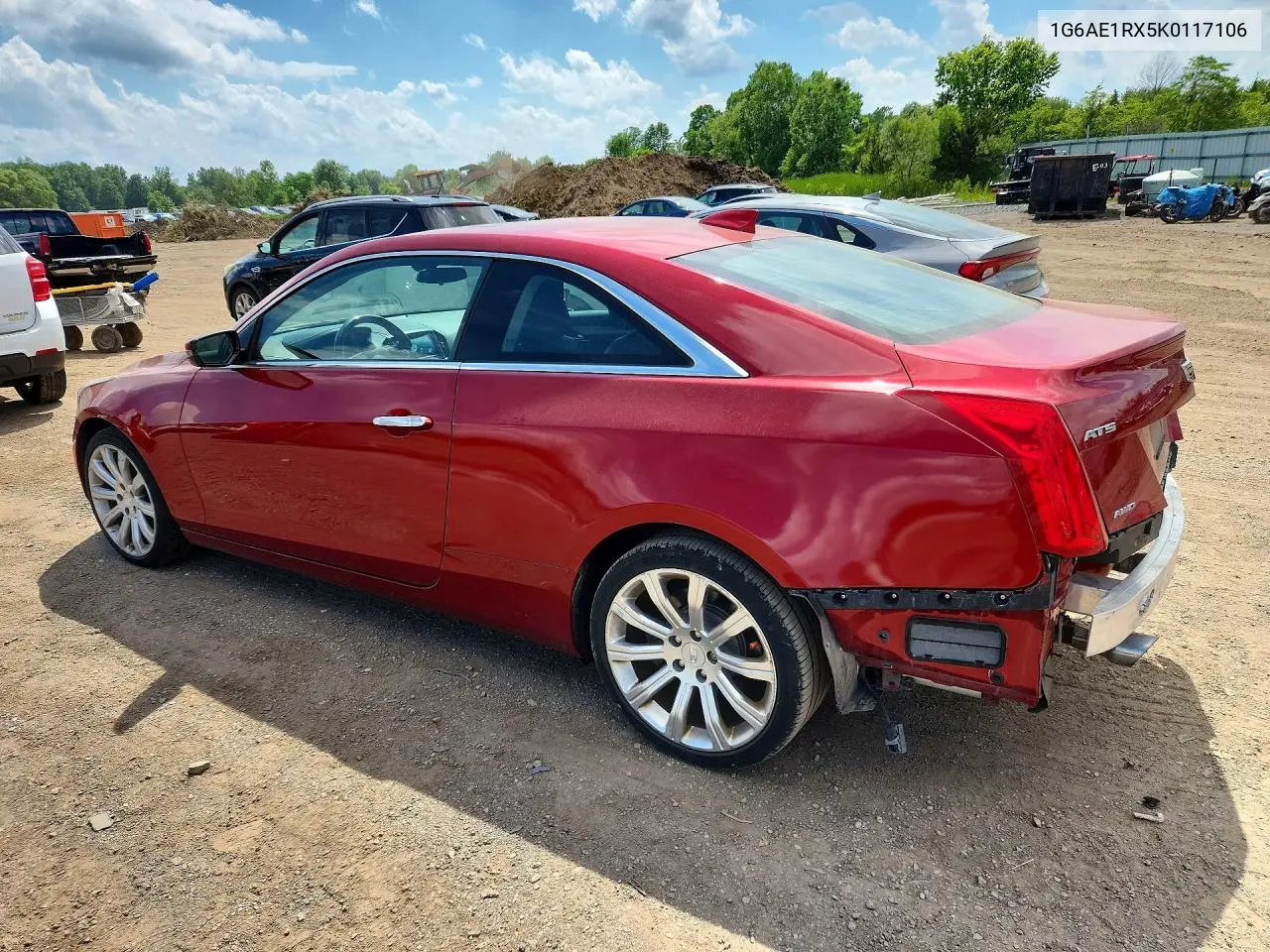 2019 Cadillac Ats VIN: 1G6AE1RX5K0117106 Lot: 58386206
