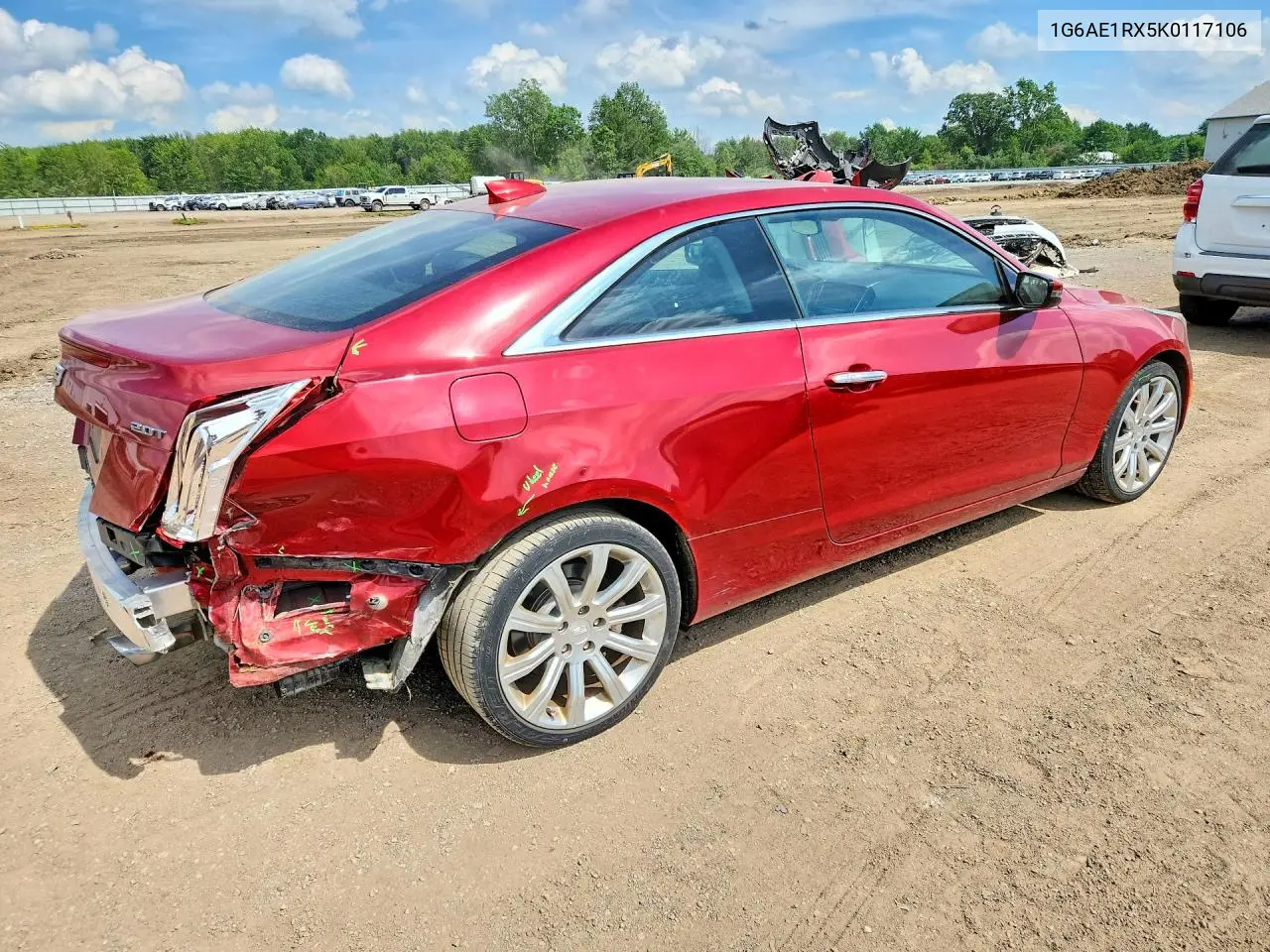 2019 Cadillac Ats VIN: 1G6AE1RX5K0117106 Lot: 58386206