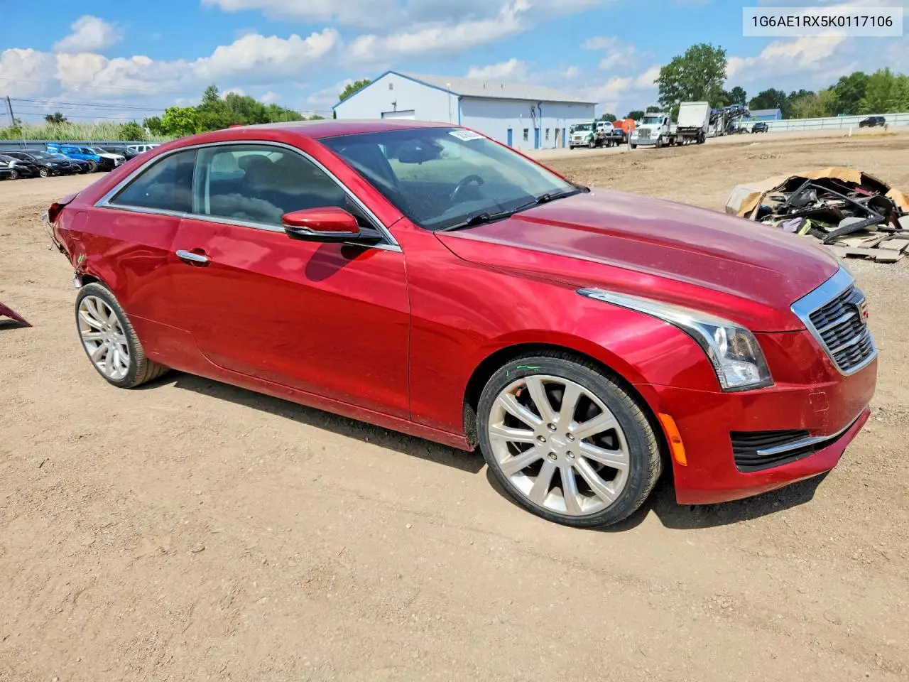 2019 Cadillac Ats VIN: 1G6AE1RX5K0117106 Lot: 58386206