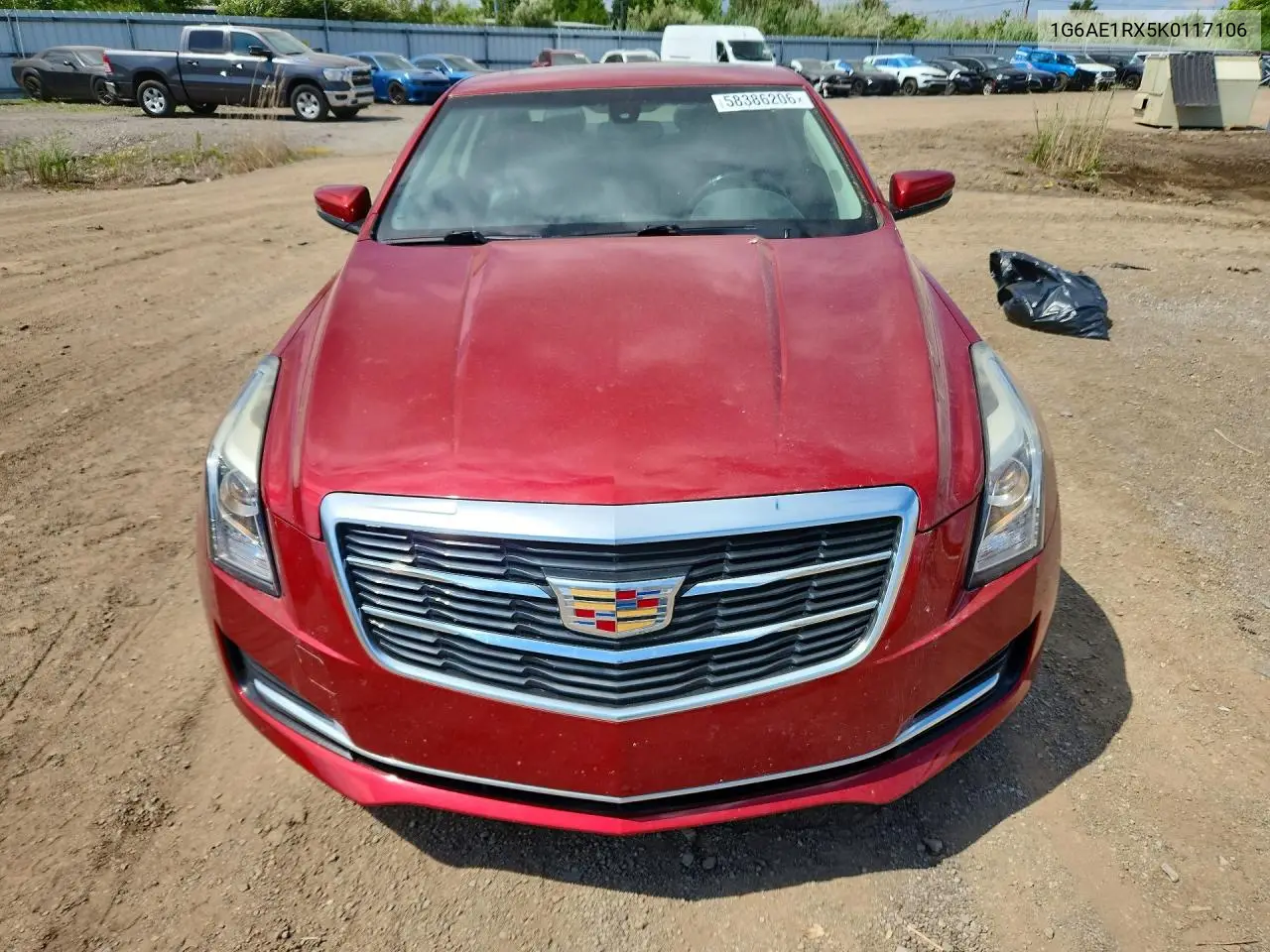 2019 Cadillac Ats VIN: 1G6AE1RX5K0117106 Lot: 58386206