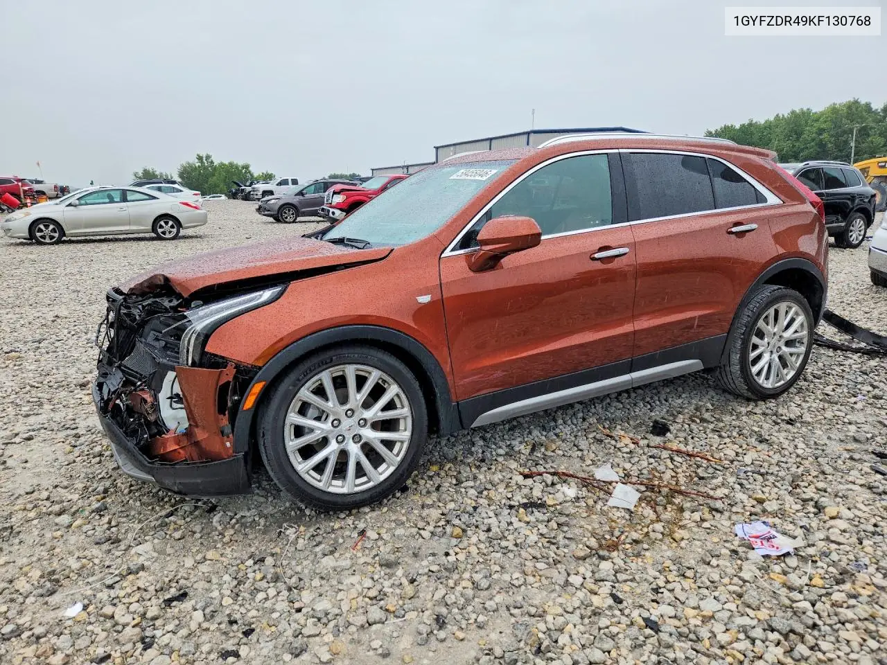2019 Cadillac Xt4 Premium Luxury VIN: 1GYFZDR49KF130768 Lot: 58455046