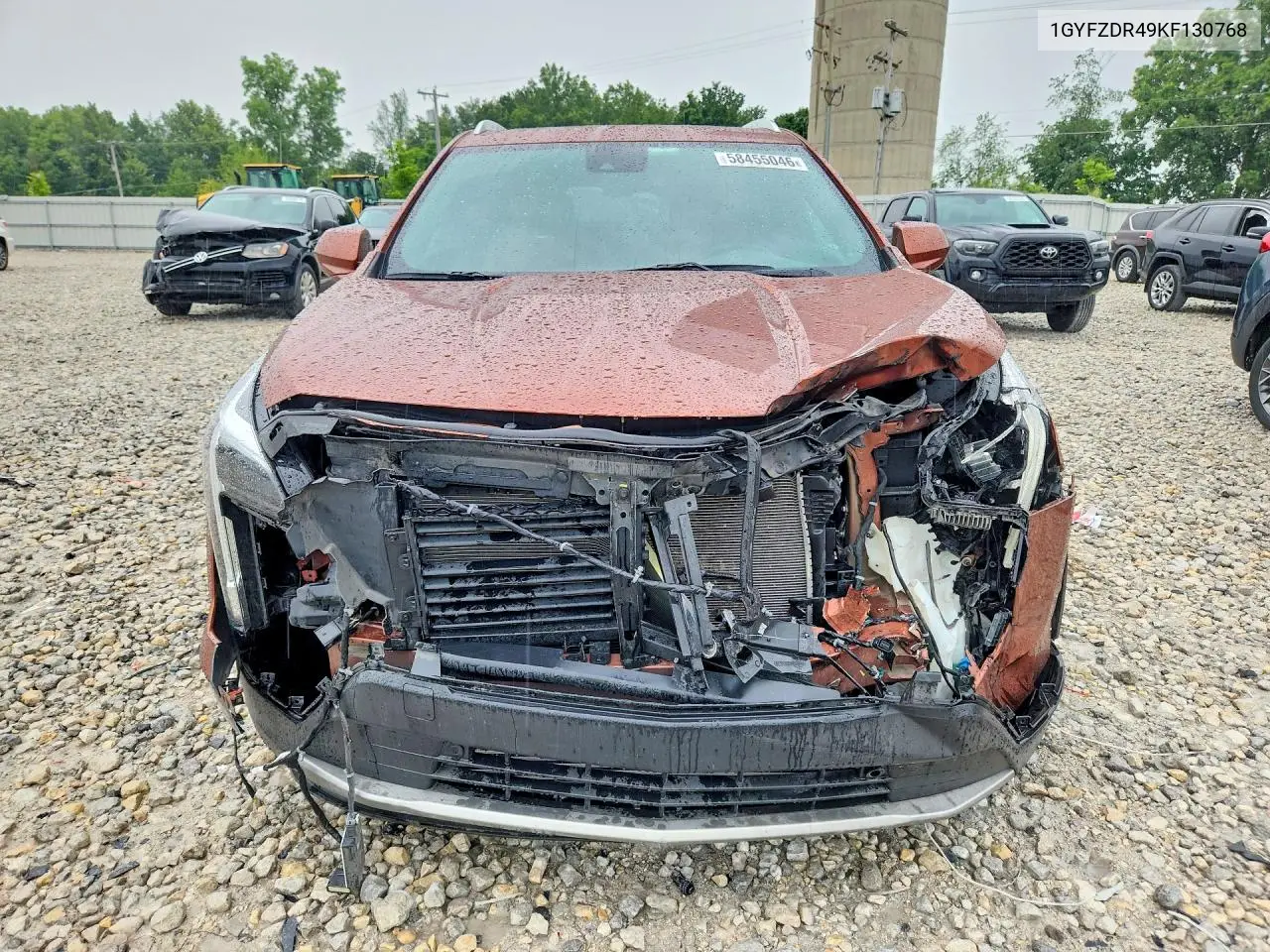 2019 Cadillac Xt4 Premium Luxury VIN: 1GYFZDR49KF130768 Lot: 58455046