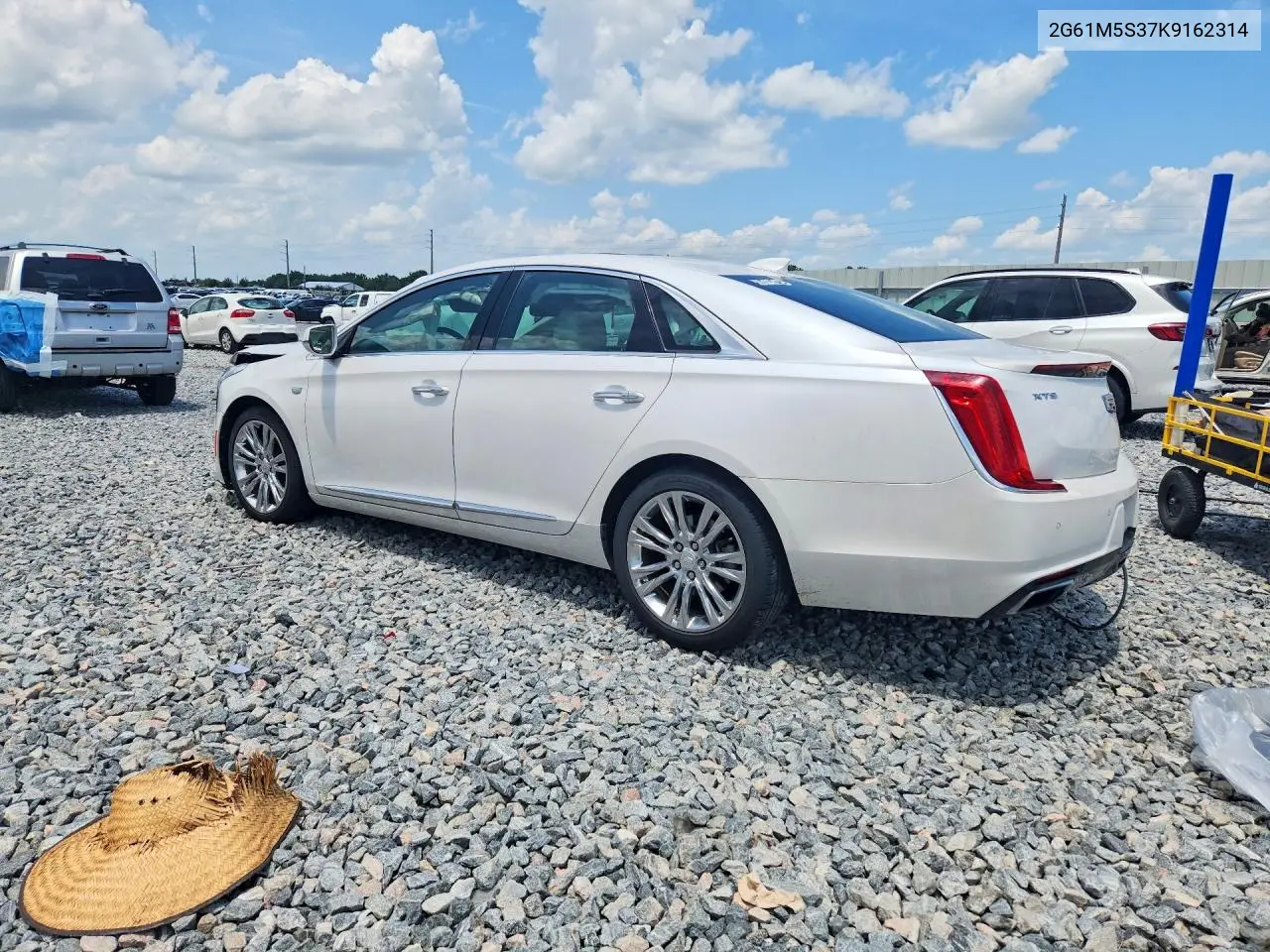 2019 Cadillac Xts Luxury VIN: 2G61M5S37K9162314 Lot: 58512636