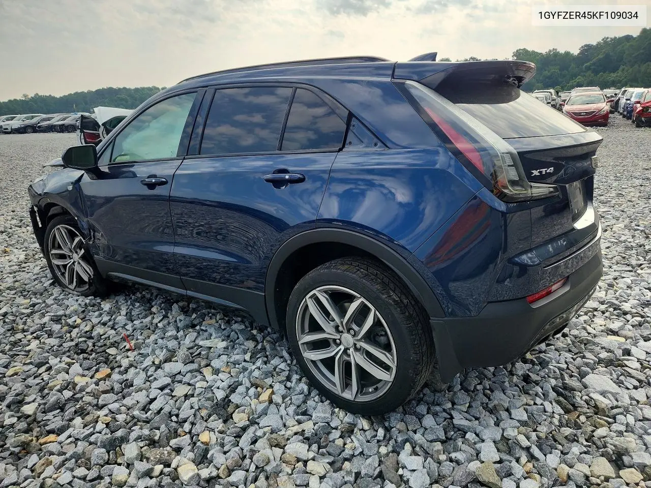 2019 Cadillac Xt4 VIN: 1GYFZER45KF109034 Lot: 58929866