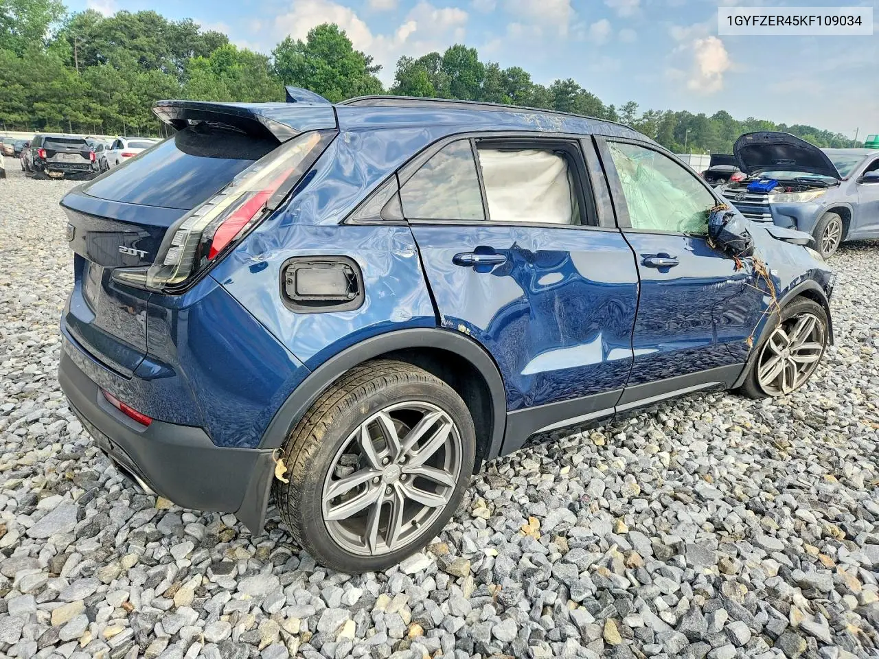 2019 Cadillac Xt4 VIN: 1GYFZER45KF109034 Lot: 58929866