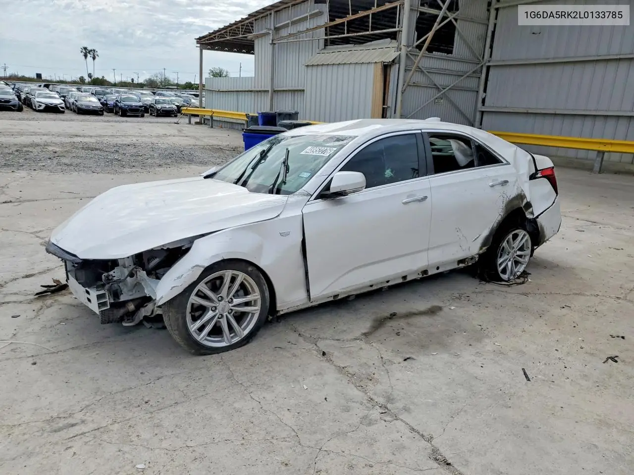 2020 Cadillac Ct4 Luxury VIN: 1G6DA5RK2L0133785 Lot: 48952276