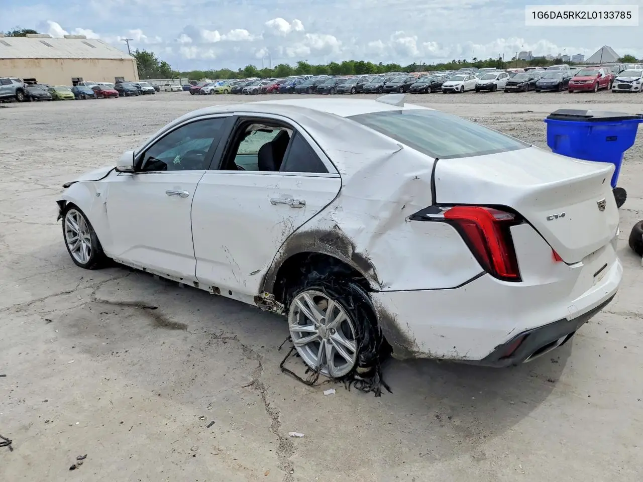 2020 Cadillac Ct4 Luxury VIN: 1G6DA5RK2L0133785 Lot: 48952276