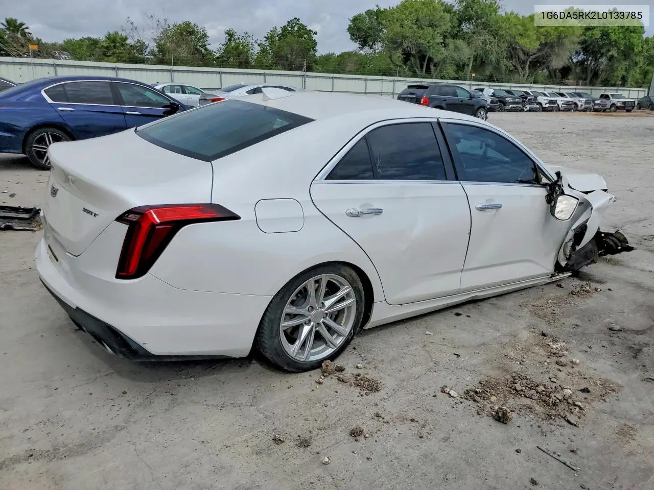 2020 Cadillac Ct4 Luxury VIN: 1G6DA5RK2L0133785 Lot: 48952276
