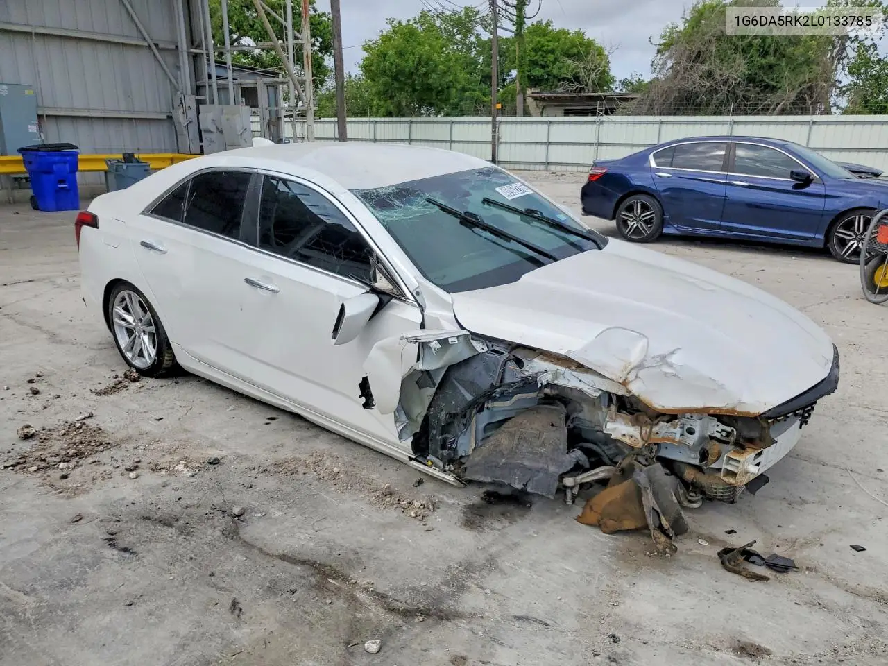 2020 Cadillac Ct4 Luxury VIN: 1G6DA5RK2L0133785 Lot: 48952276