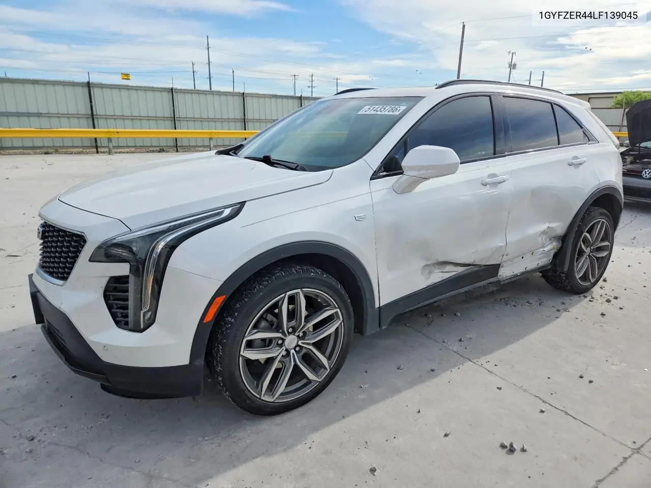 2020 Cadillac Xt4 Sport VIN: 1GYFZER44LF139045 Lot: 51435786