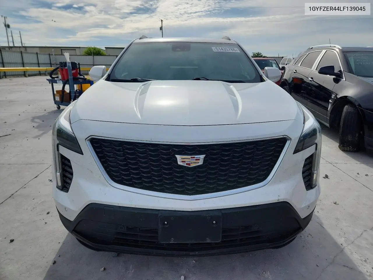 2020 Cadillac Xt4 Sport VIN: 1GYFZER44LF139045 Lot: 51435786