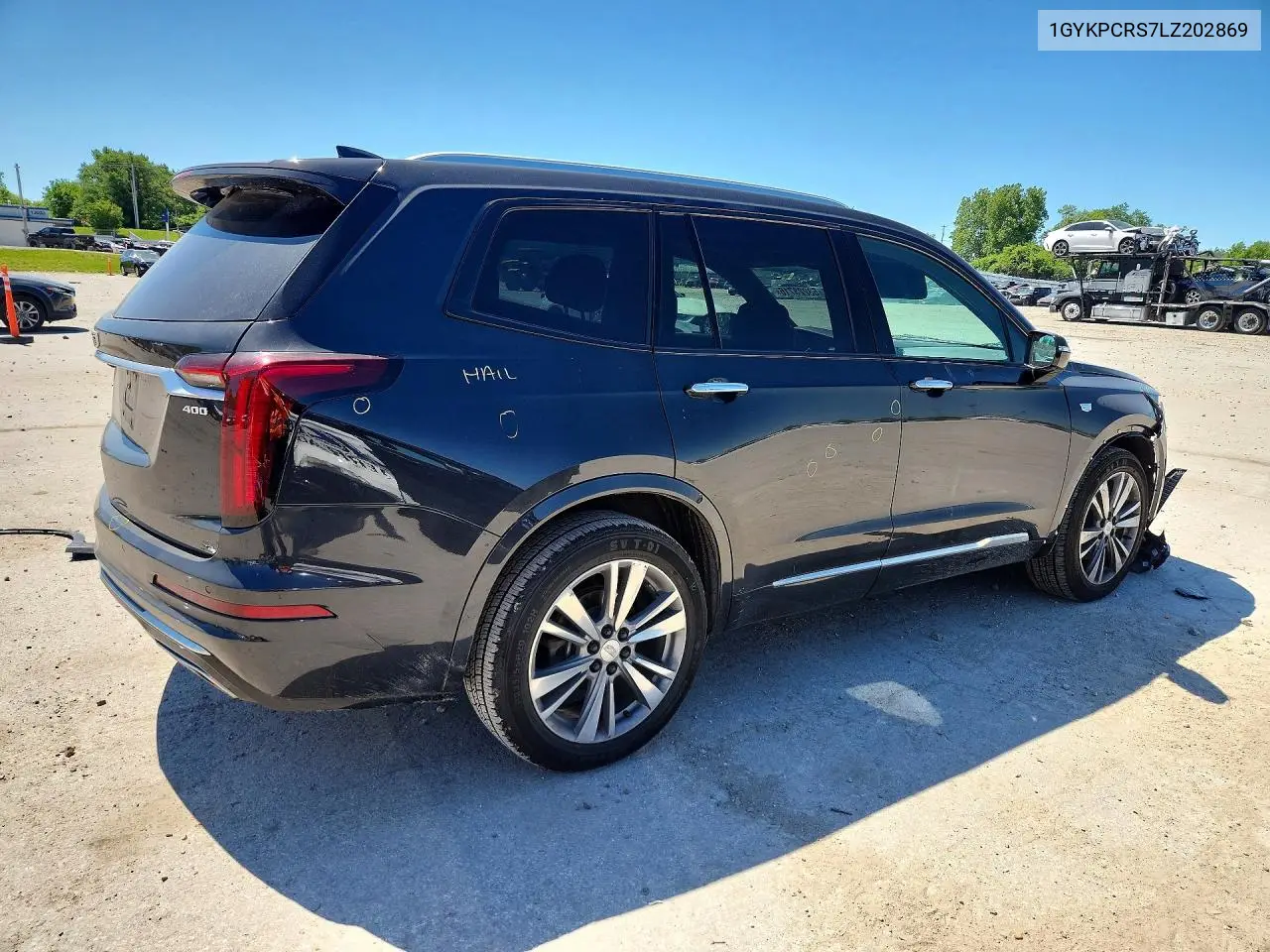2020 Cadillac Xt6 Premium Luxury VIN: 1GYKPCRS7LZ202869 Lot: 53223716