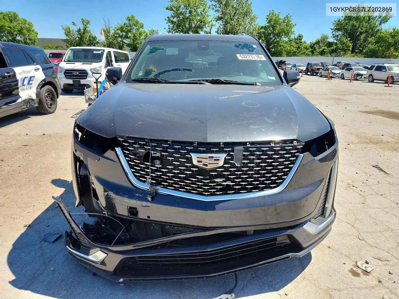 2020 Cadillac Xt6 Premium Luxury VIN: 1GYKPCRS7LZ202869 Lot: 53223716