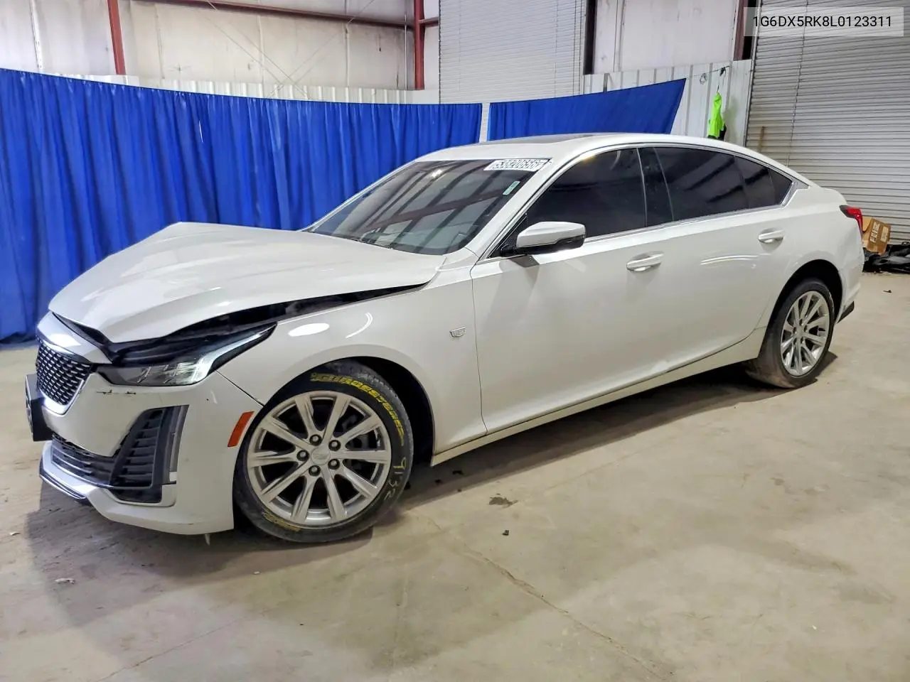 2020 Cadillac Ct5 Luxury VIN: 1G6DX5RK8L0123311 Lot: 53820656