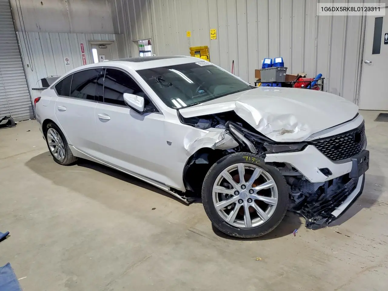 2020 Cadillac Ct5 Luxury VIN: 1G6DX5RK8L0123311 Lot: 53820656