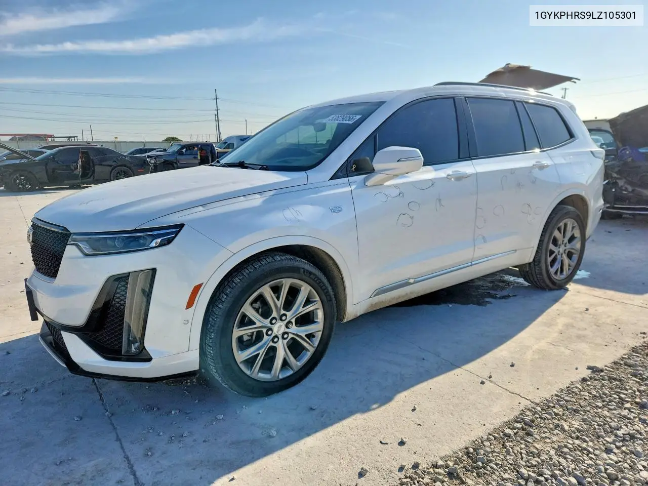 2020 Cadillac Xt6 Sport VIN: 1GYKPHRS9LZ105301 Lot: 53829056