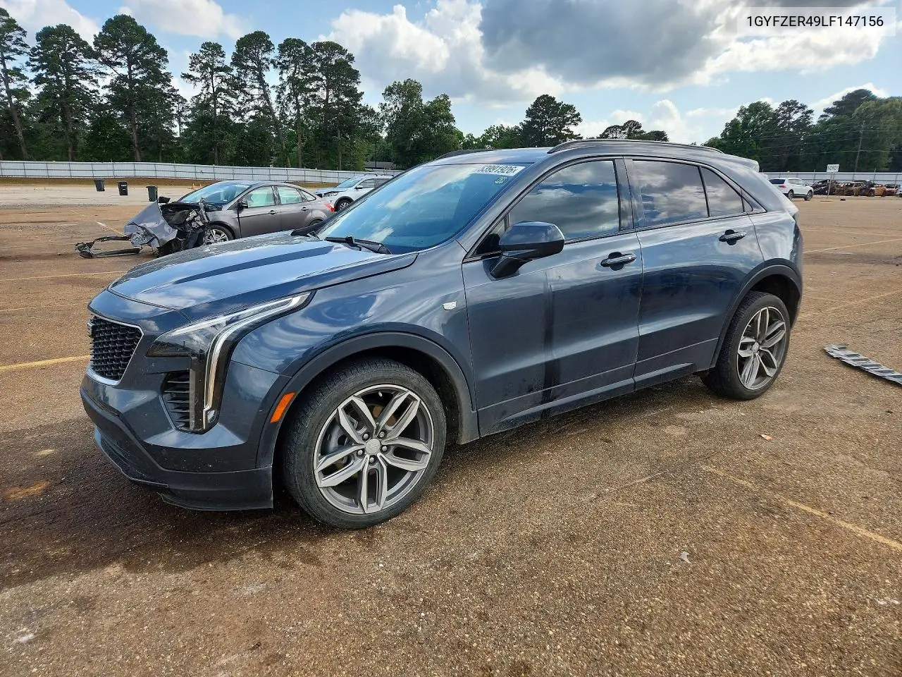 2020 Cadillac Xt4 Sport VIN: 1GYFZER49LF147156 Lot: 53991926