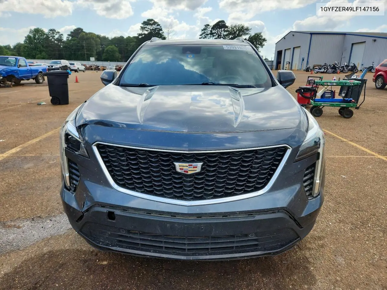 2020 Cadillac Xt4 Sport VIN: 1GYFZER49LF147156 Lot: 53991926
