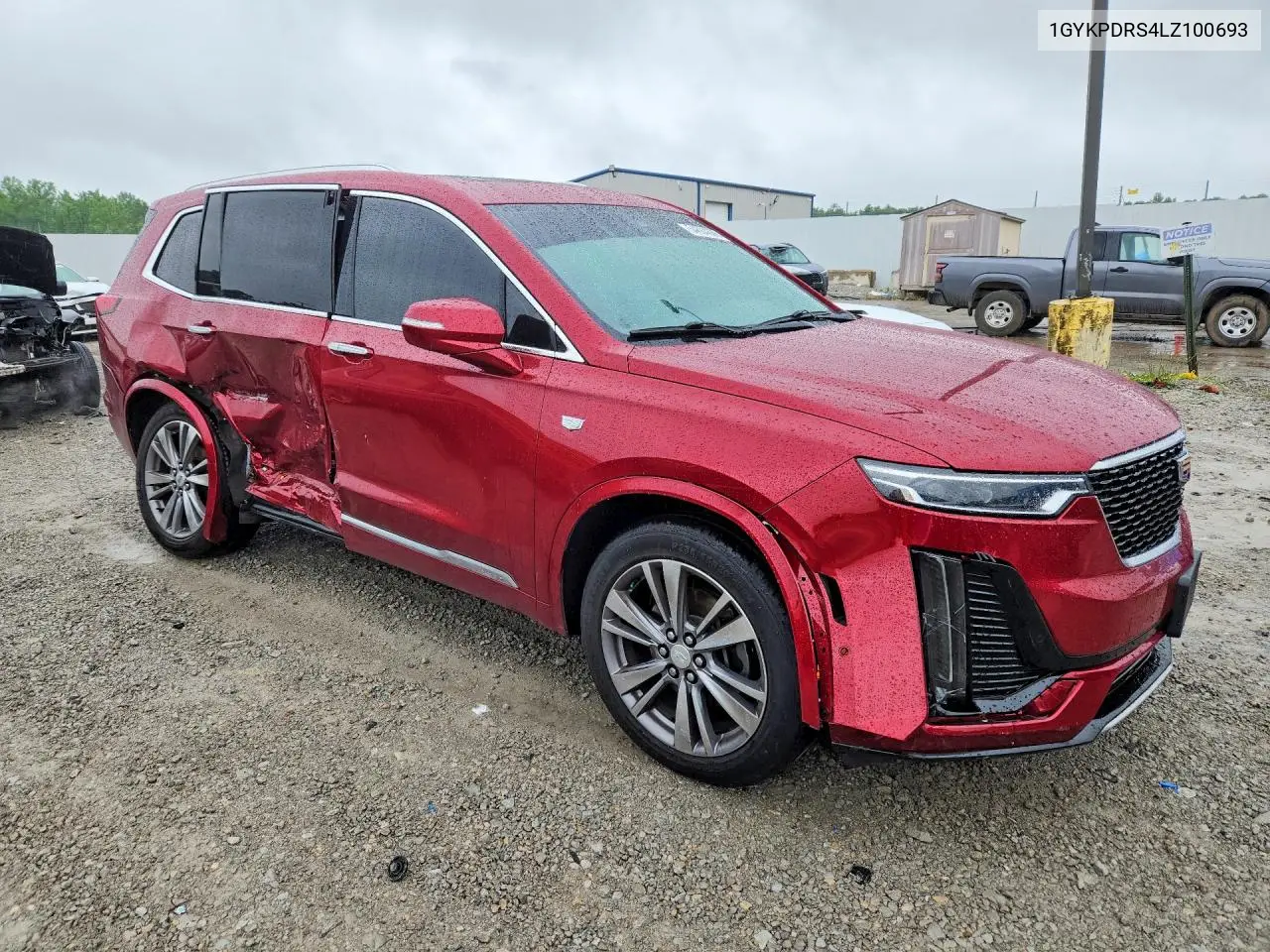 2020 Cadillac Xt6 Premium Luxury VIN: 1GYKPDRS4LZ100693 Lot: 54604636