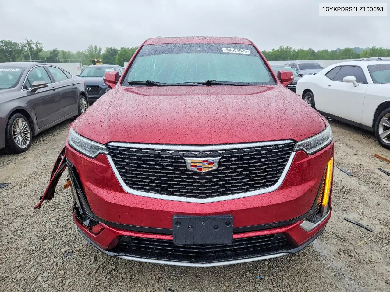 2020 Cadillac Xt6 Premium Luxury VIN: 1GYKPDRS4LZ100693 Lot: 54604636