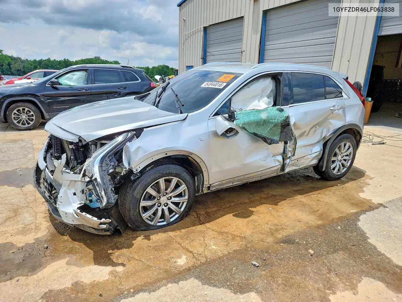 2020 Cadillac Xt4 Premium Luxury VIN: 1GYFZDR46LF063838 Lot: 54944016
