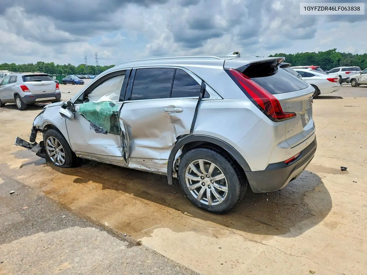 2020 Cadillac Xt4 Premium Luxury VIN: 1GYFZDR46LF063838 Lot: 54944016