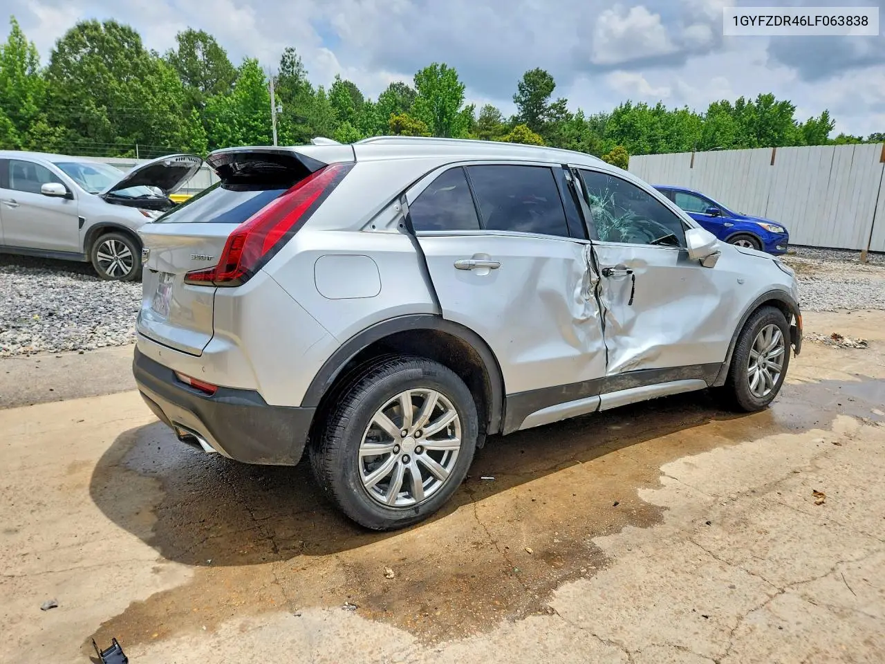 2020 Cadillac Xt4 Premium Luxury VIN: 1GYFZDR46LF063838 Lot: 54944016