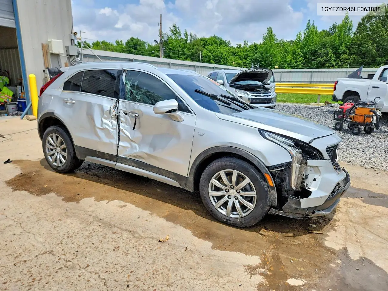 2020 Cadillac Xt4 Premium Luxury VIN: 1GYFZDR46LF063838 Lot: 54944016