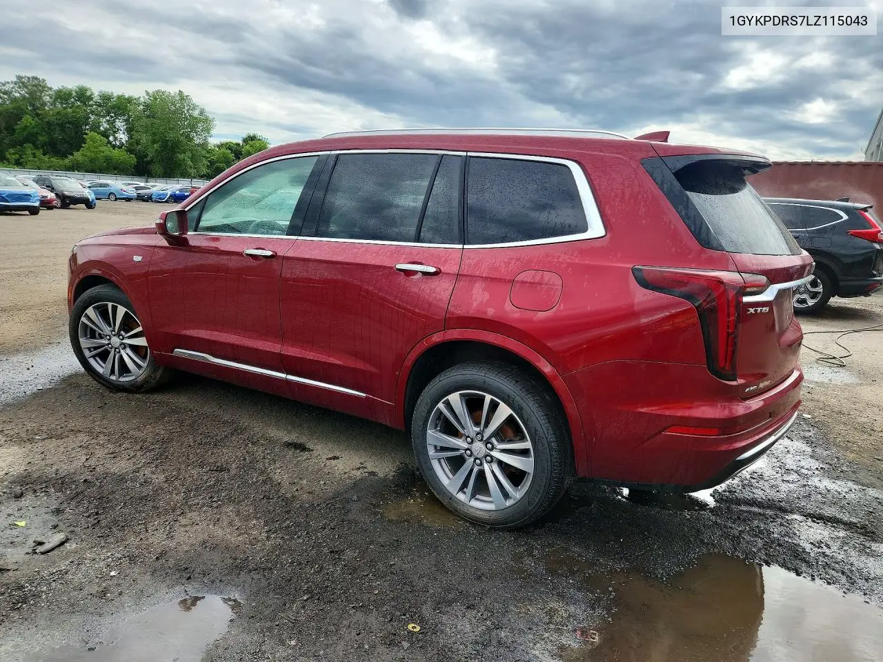 2020 Cadillac Xt6 Premium Luxury VIN: 1GYKPDRS7LZ115043 Lot: 55052226