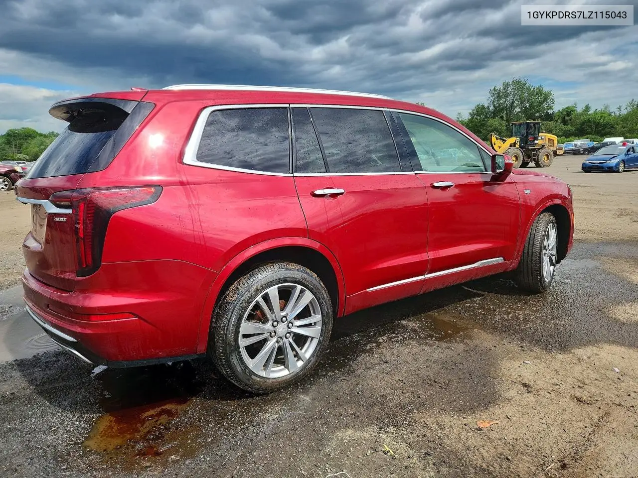 2020 Cadillac Xt6 Premium Luxury VIN: 1GYKPDRS7LZ115043 Lot: 55052226