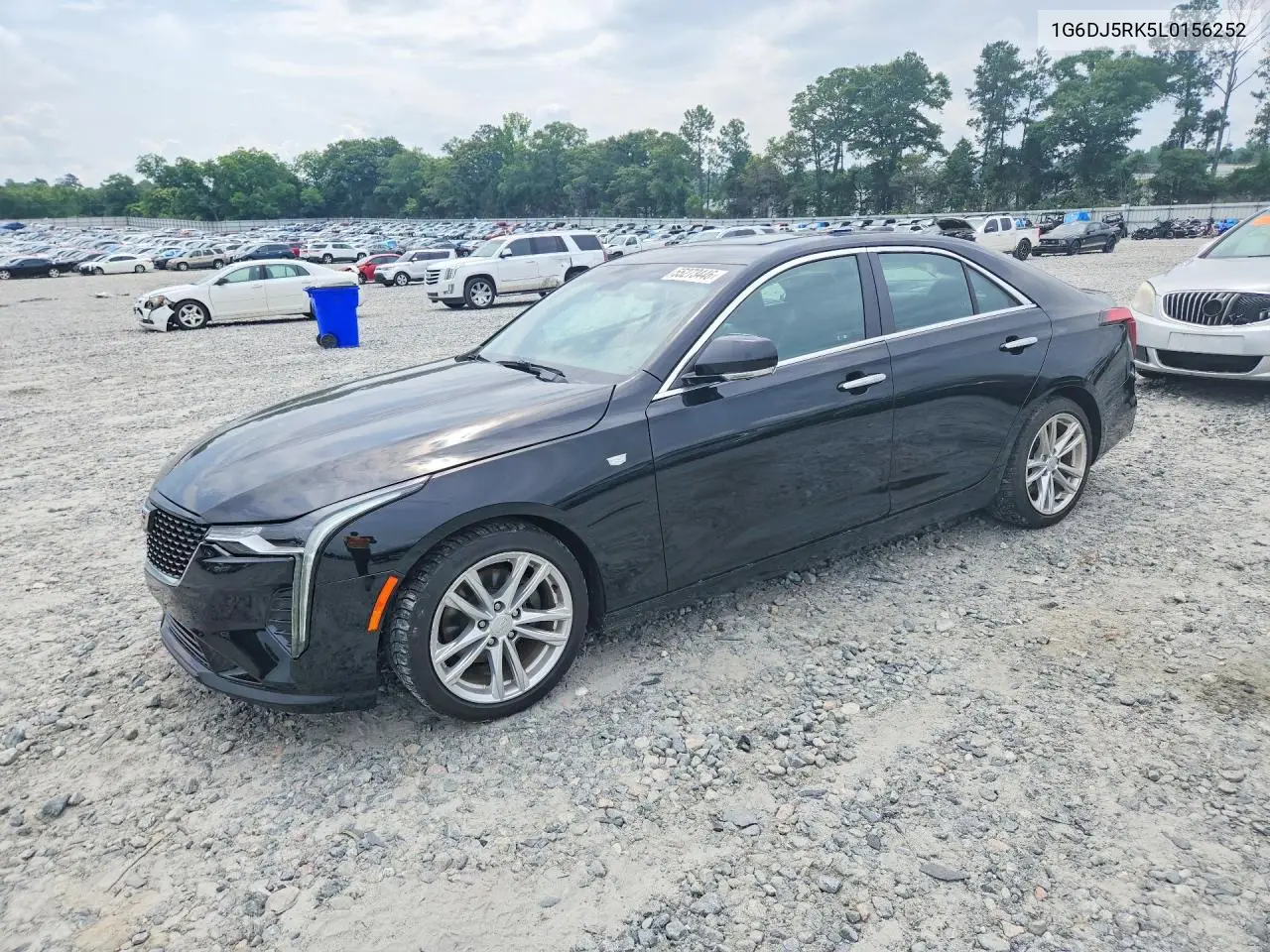 2020 Cadillac Ct4 Luxury VIN: 1G6DJ5RK5L0156252 Lot: 55273446