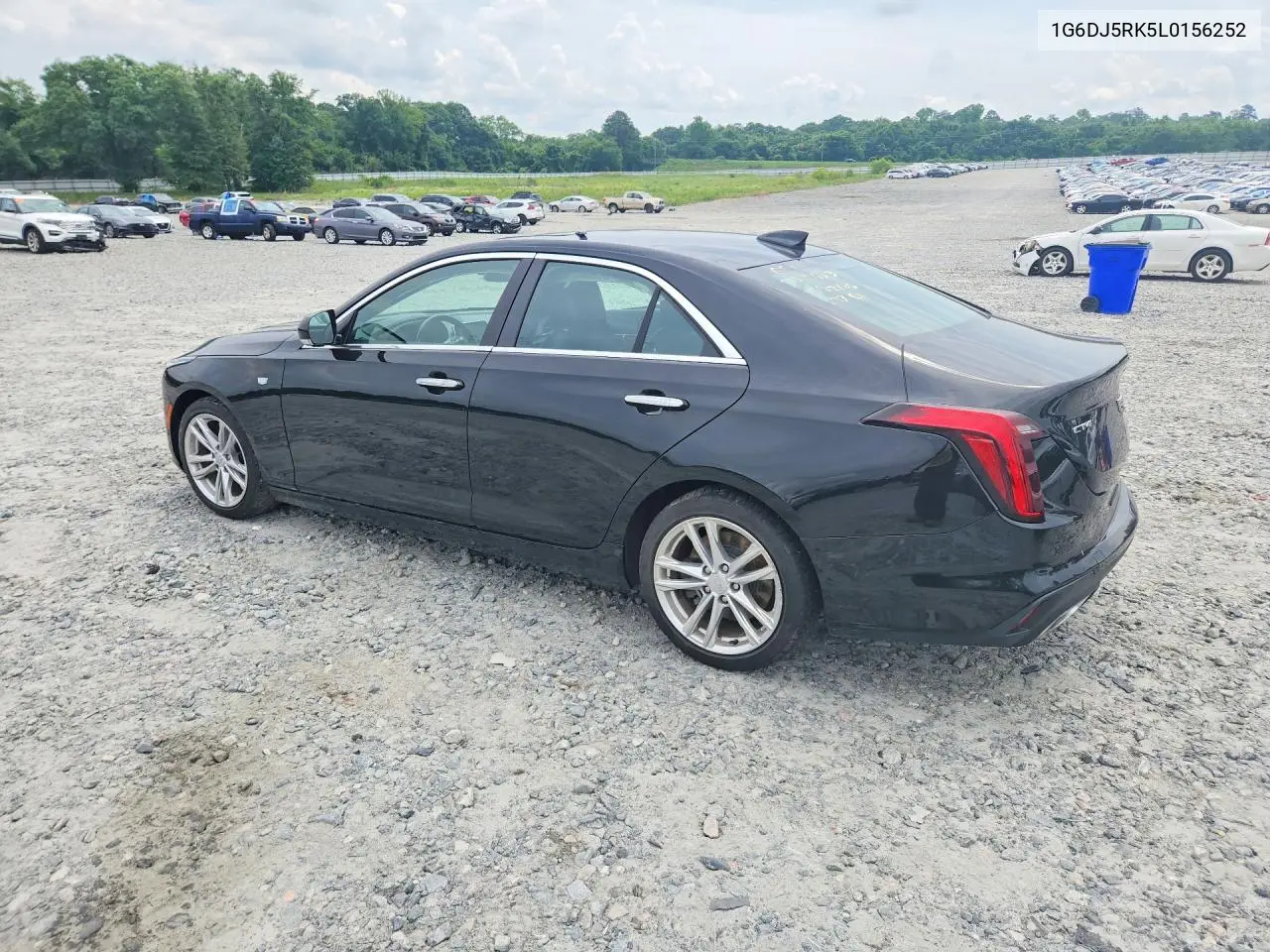 2020 Cadillac Ct4 Luxury VIN: 1G6DJ5RK5L0156252 Lot: 55273446