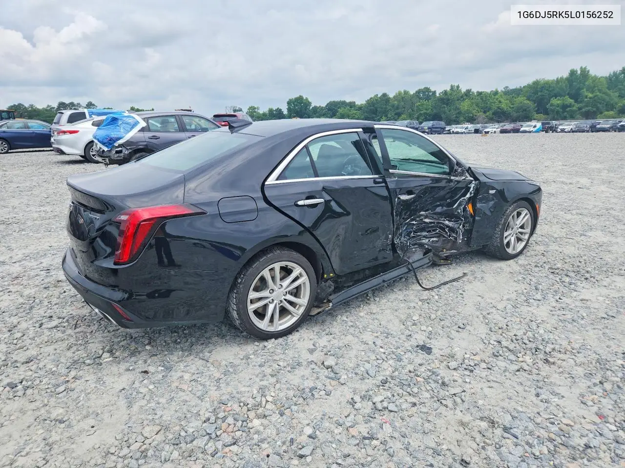 2020 Cadillac Ct4 Luxury VIN: 1G6DJ5RK5L0156252 Lot: 55273446