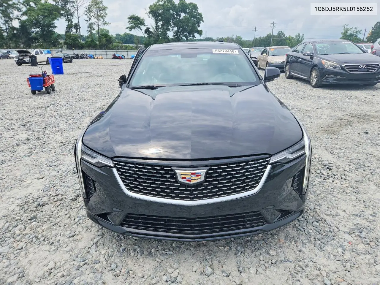2020 Cadillac Ct4 Luxury VIN: 1G6DJ5RK5L0156252 Lot: 55273446