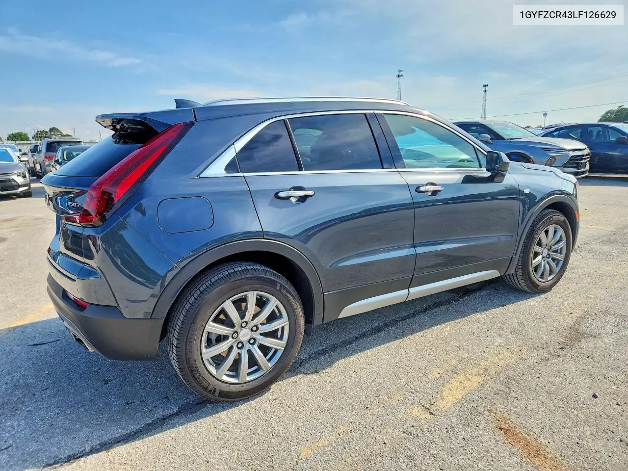 2020 Cadillac Xt4 Premium Luxury VIN: 1GYFZCR43LF126629 Lot: 55427496