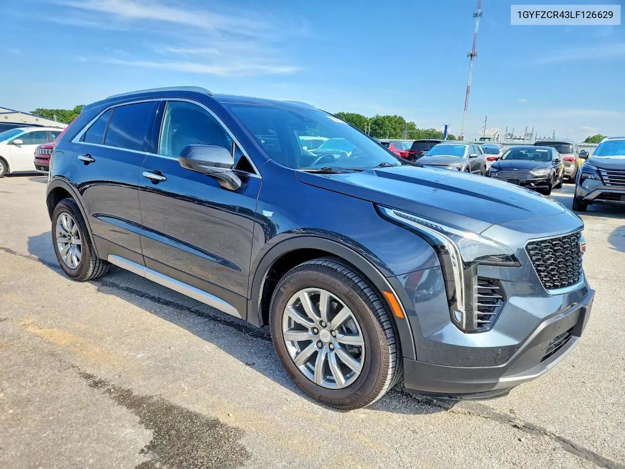 2020 Cadillac Xt4 Premium Luxury VIN: 1GYFZCR43LF126629 Lot: 55427496