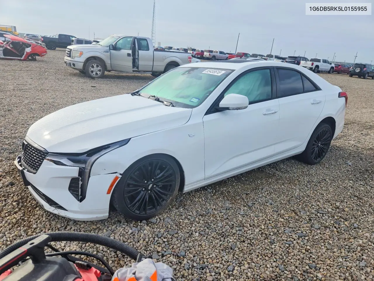 2020 Cadillac Ct4 VIN: 1G6DB5RK5L0155955 Lot: 55455616