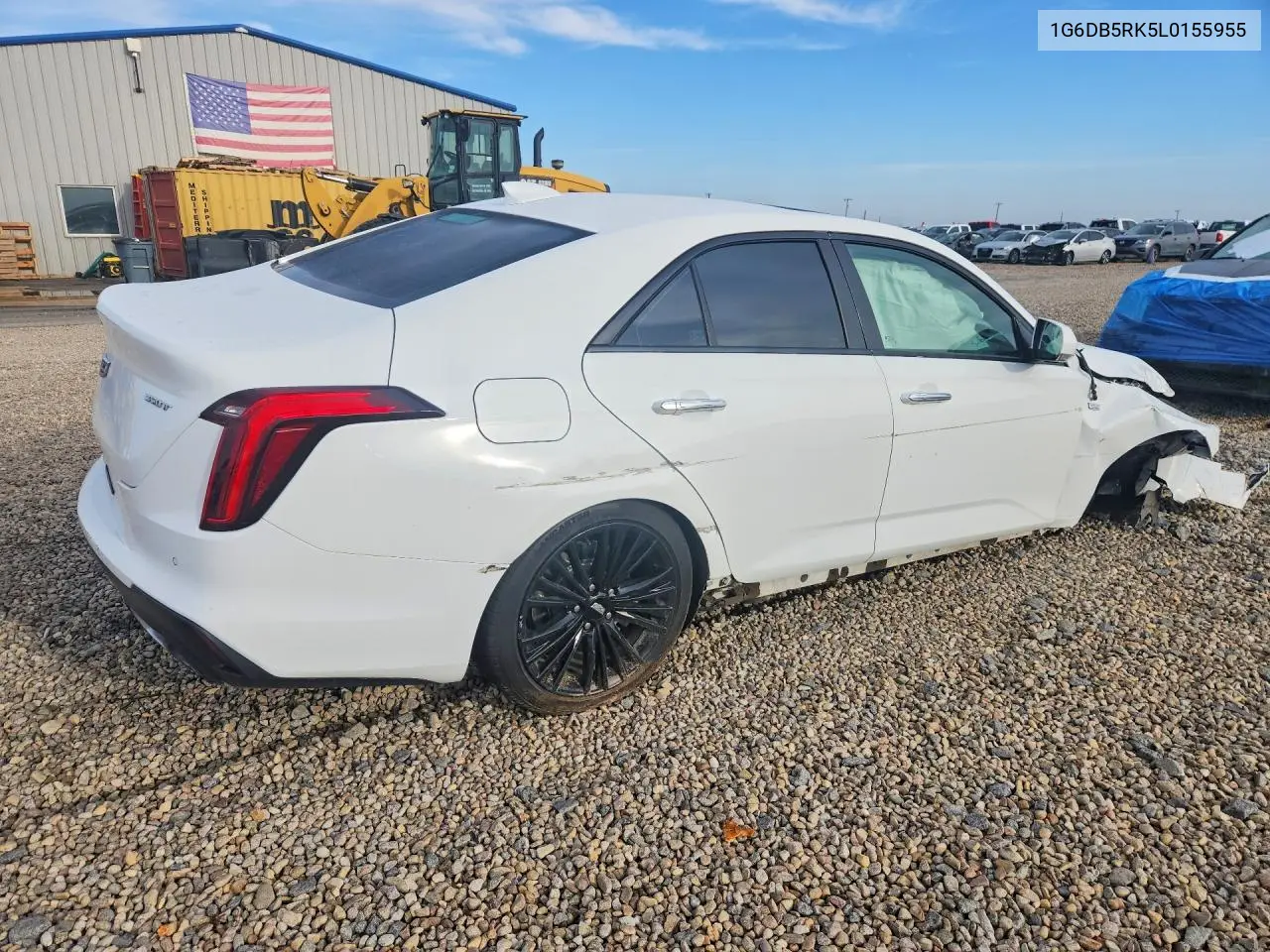 2020 Cadillac Ct4 VIN: 1G6DB5RK5L0155955 Lot: 55455616
