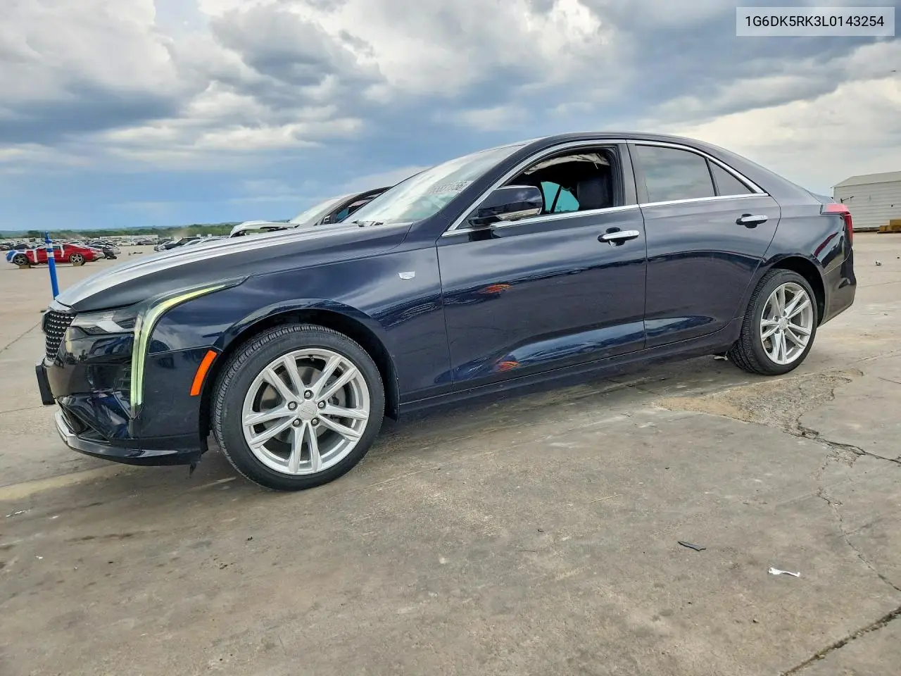 2020 Cadillac Ct4 Luxury VIN: 1G6DK5RK3L0143254 Lot: 55831656