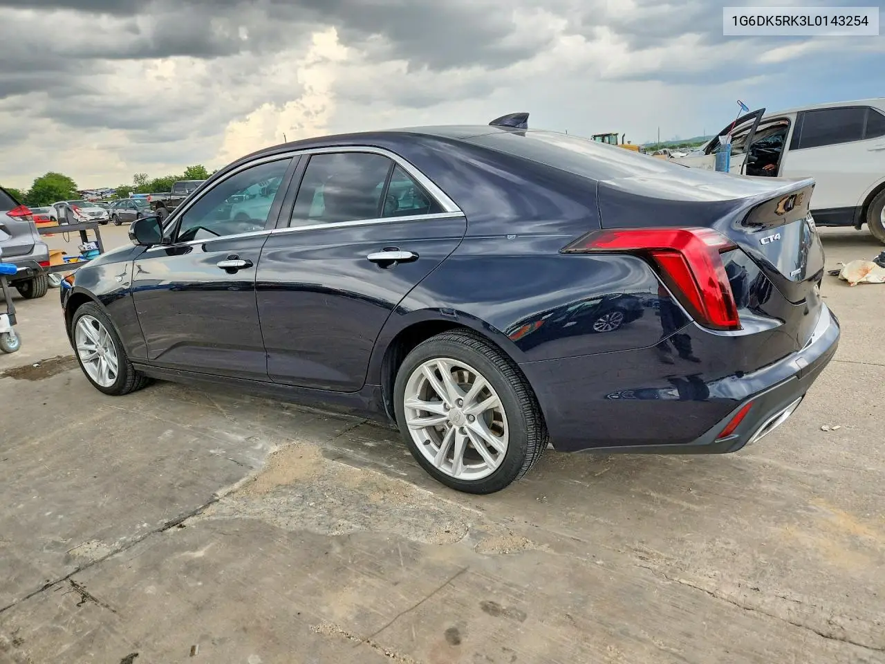 2020 Cadillac Ct4 Luxury VIN: 1G6DK5RK3L0143254 Lot: 55831656