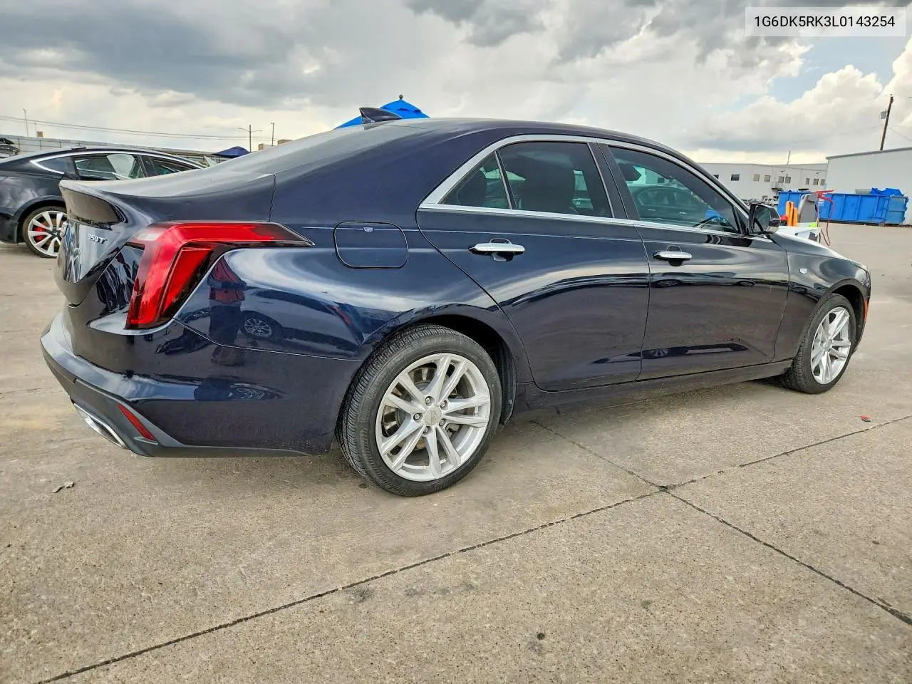 2020 Cadillac Ct4 Luxury VIN: 1G6DK5RK3L0143254 Lot: 55831656
