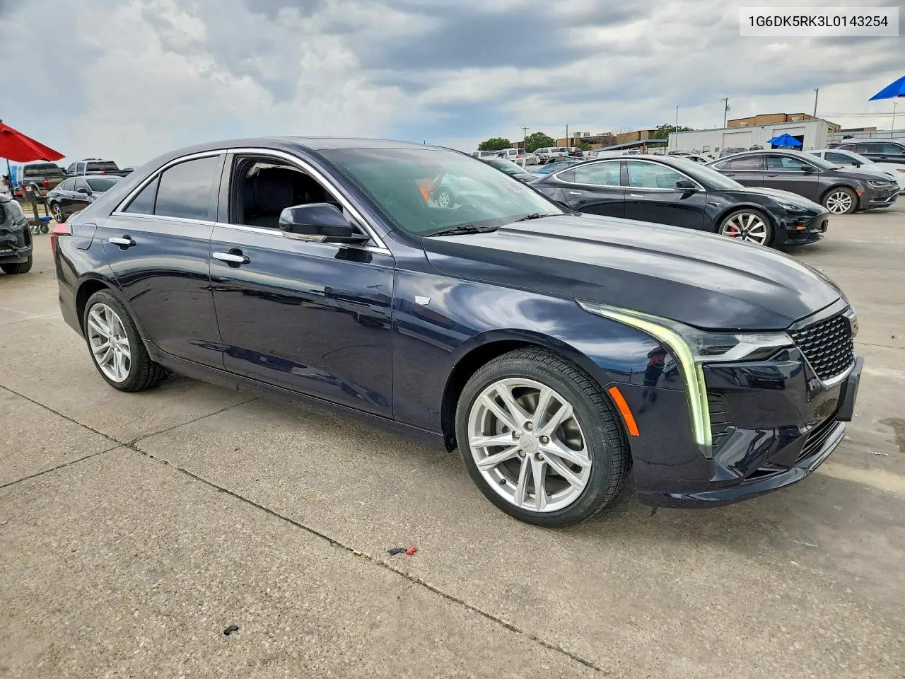 2020 Cadillac Ct4 Luxury VIN: 1G6DK5RK3L0143254 Lot: 55831656