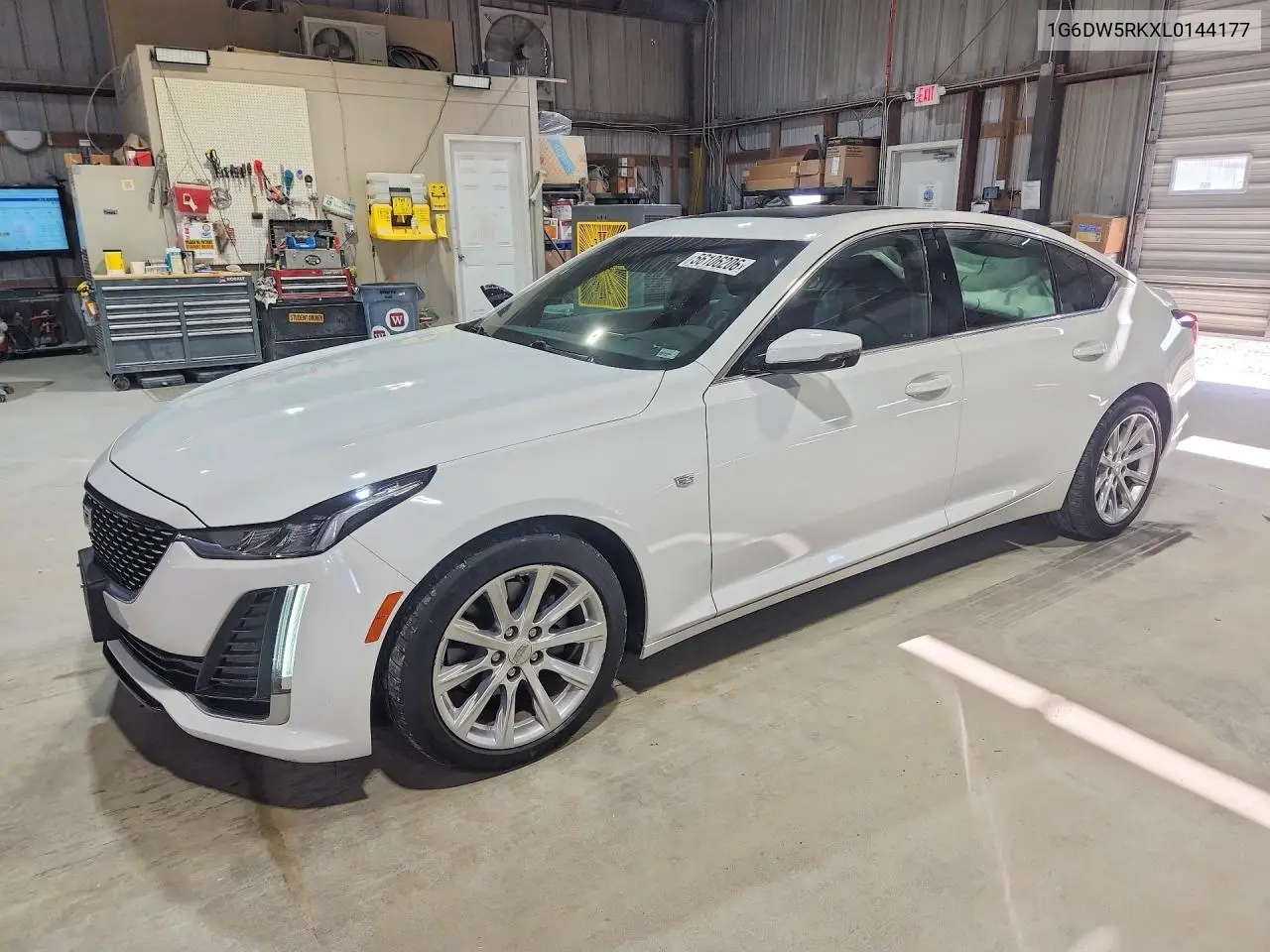 2020 Cadillac Ct5 Luxury VIN: 1G6DW5RKXL0144177 Lot: 56106206
