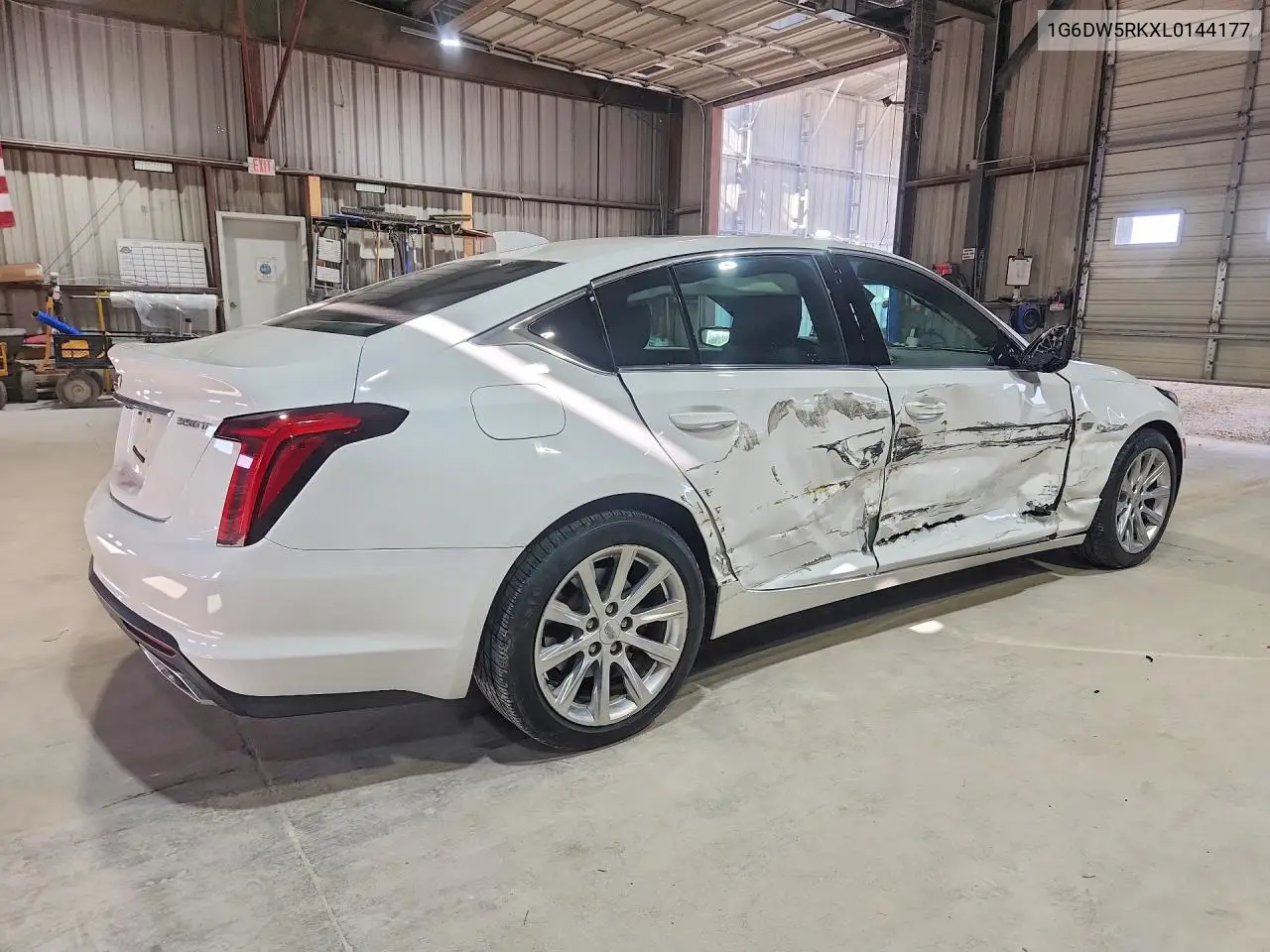 2020 Cadillac Ct5 Luxury VIN: 1G6DW5RKXL0144177 Lot: 56106206