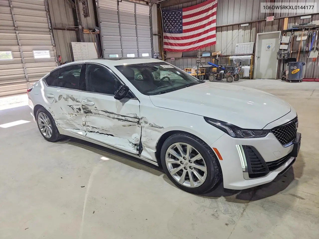 2020 Cadillac Ct5 Luxury VIN: 1G6DW5RKXL0144177 Lot: 56106206
