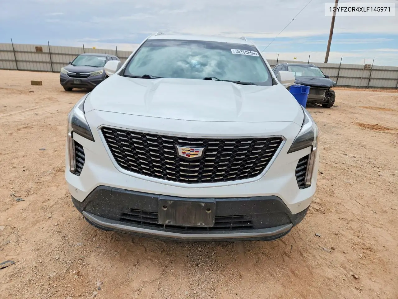 2020 Cadillac Xt4 Premium Luxury VIN: 1GYFZCR4XLF145971 Lot: 56258696